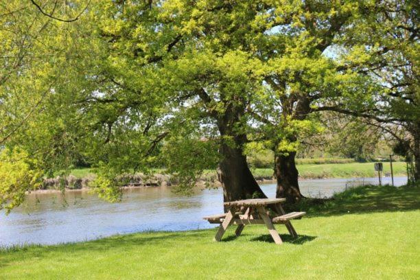 Camping Des 2 Rives- Chambres Etang-sur-Arroux Dış mekan fotoğraf